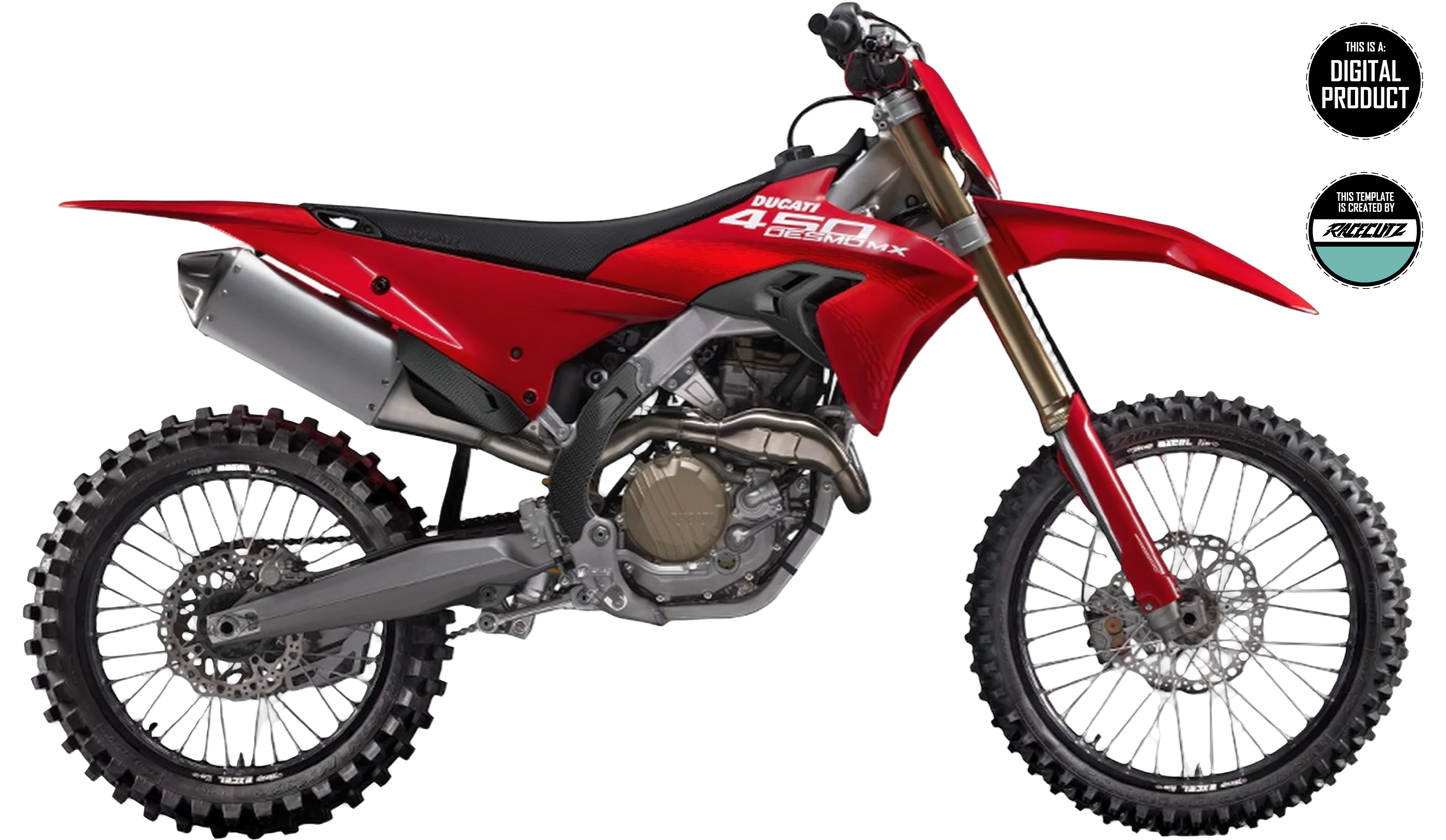 DUCATI DESMO 450 MX 2026 TEMPLATE