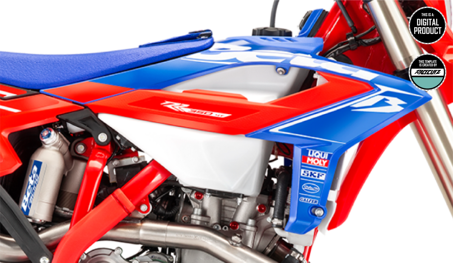 BETA RX 300 2023-2024 & RR + RR-S 2023-2024 - SHROUDS TEMPLATE