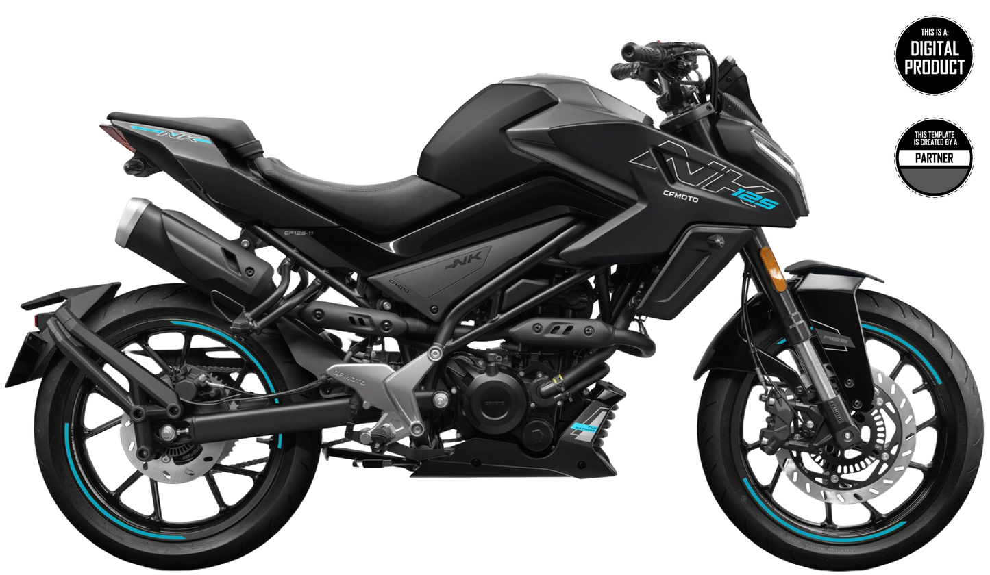 CFMOTO 125 NK 2025-2026 TEMPLATE