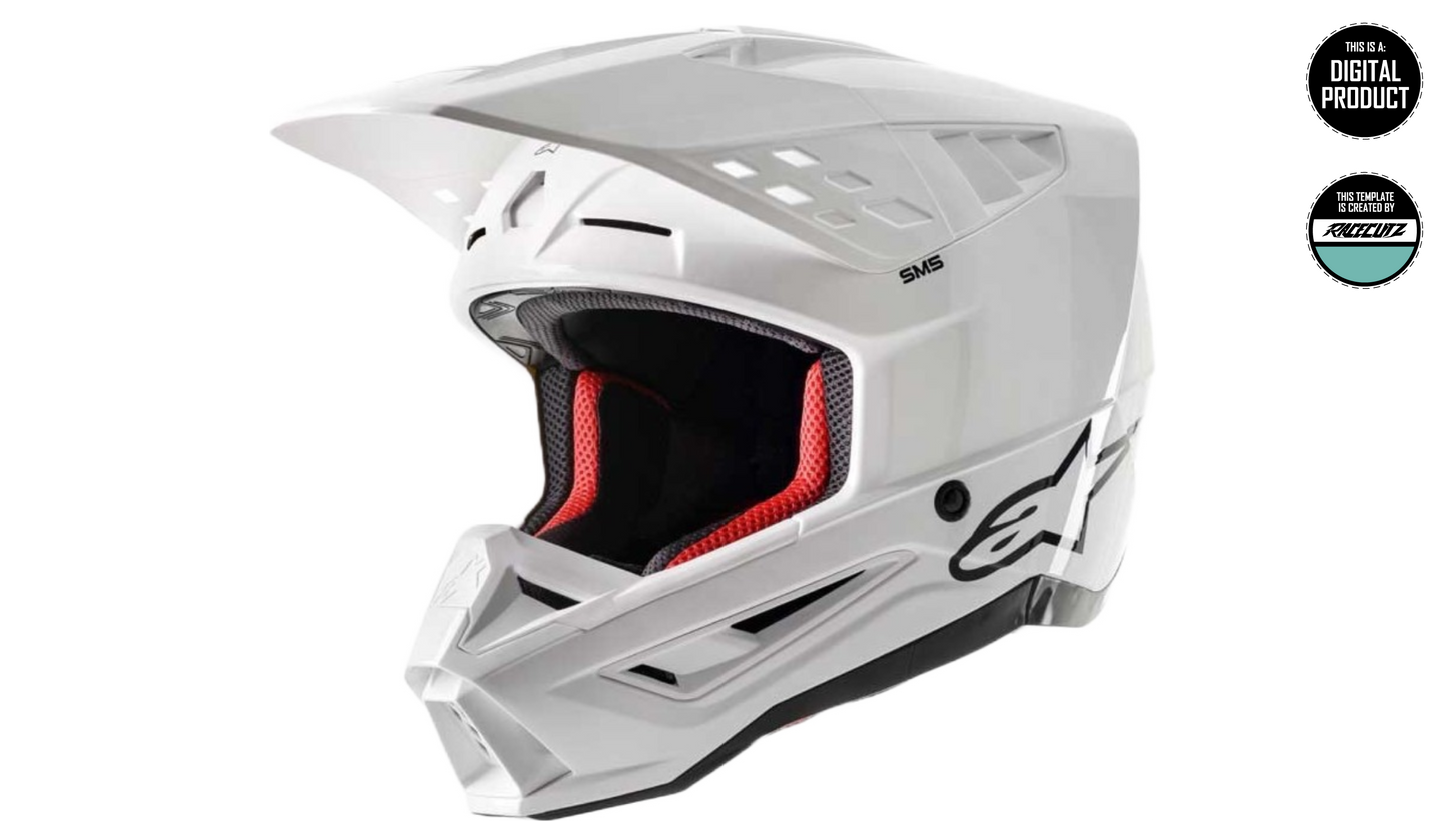 ALPINESTARS SM5 - SIZE XSMALL & SMALL & MEDIUM TEMPLATE