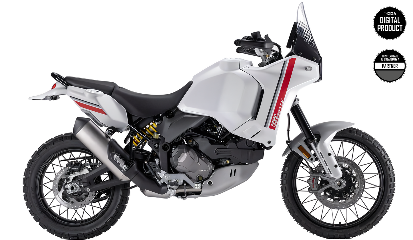 DUCATI DESERTX 2022-2025 TEMPLATE