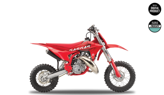 GASGAS MC 50 2024-2025 & MC-E3 + MC-E5 2025-2026 TEMPLATE