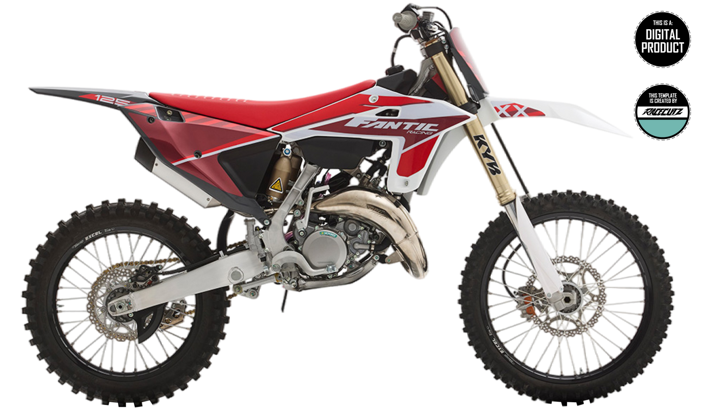 FANTIC XX 125 & 250 2025-2026 TEMPLATE