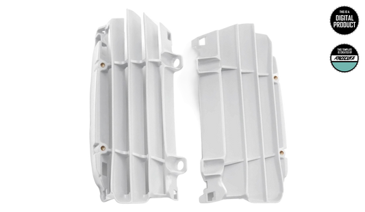 GASGAS MC+EC 2024-2026 & KTM SX-SXF 2023-2026 & EXC 2024-2026 & HUSQVARNA TC-FC 2023+ & TE+FE 2024-2026 - RADIATOR GUARDS TEMPLATE