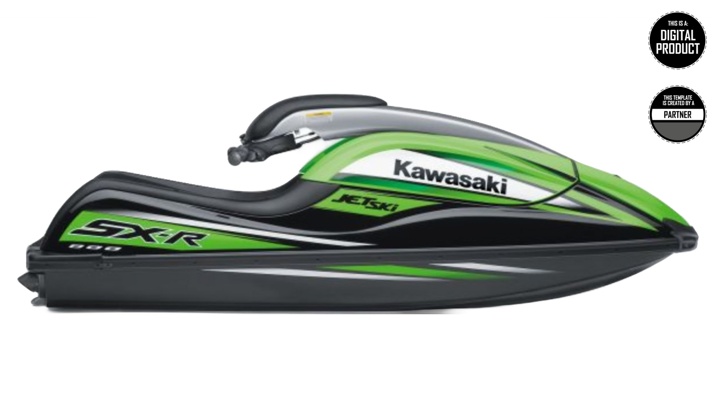KAWASAKI SX-R 800 2003-2012 TEMPLATE