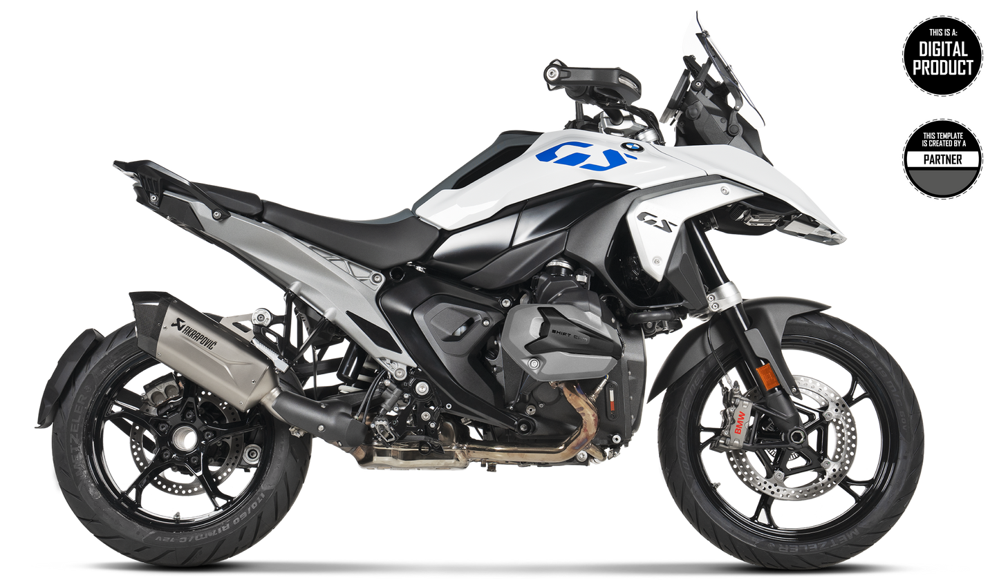BMW R 1300 GS 2023-2026 TEMPLATE