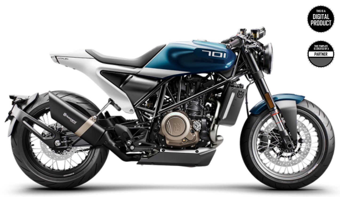 HUSQVARNA VITPILEN 701 2018-2024 TEMPLATE