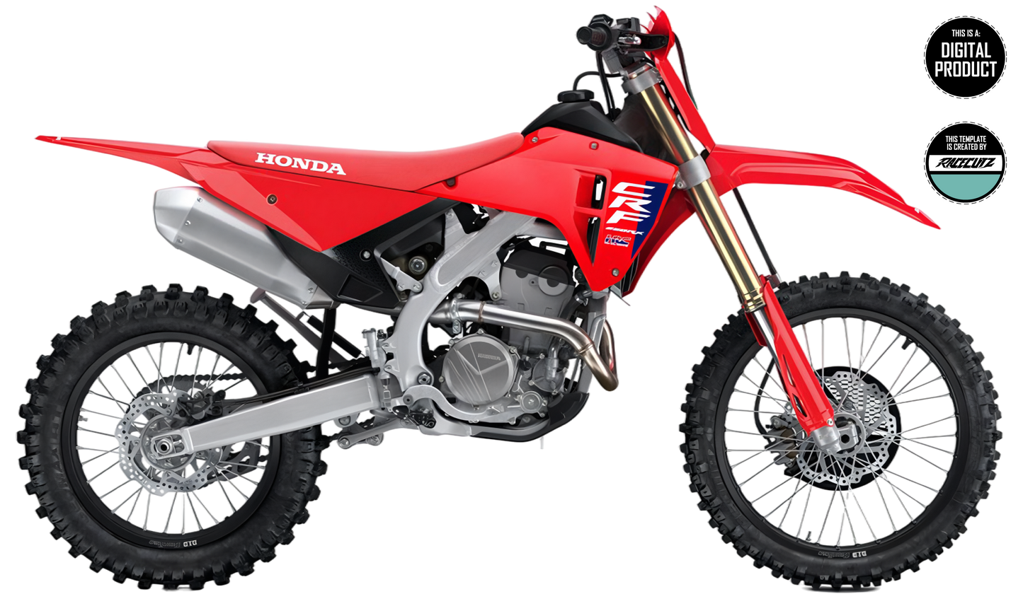 HONDA CRF 250 & 450 RX 2025-2026 TEMPLATE