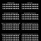 RACING NUMBER PACK 10