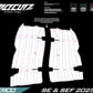 SHERCO SE & SEF 2025-2026 RADIATOR GUARDS TEMPLATE