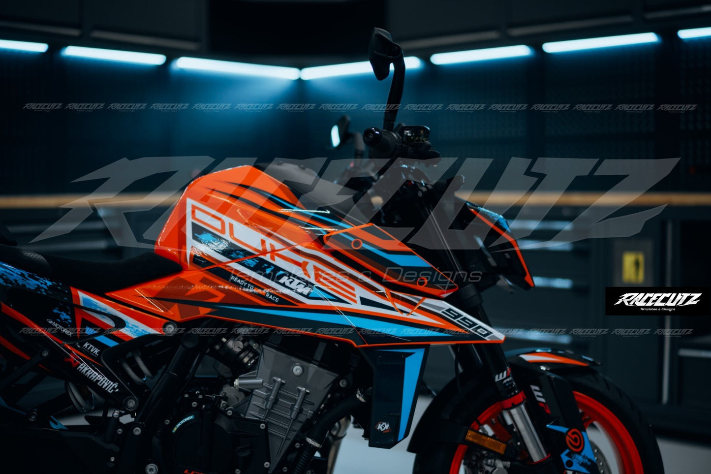 KTM 990 DUKE R 2024-2026 TEMPLATE