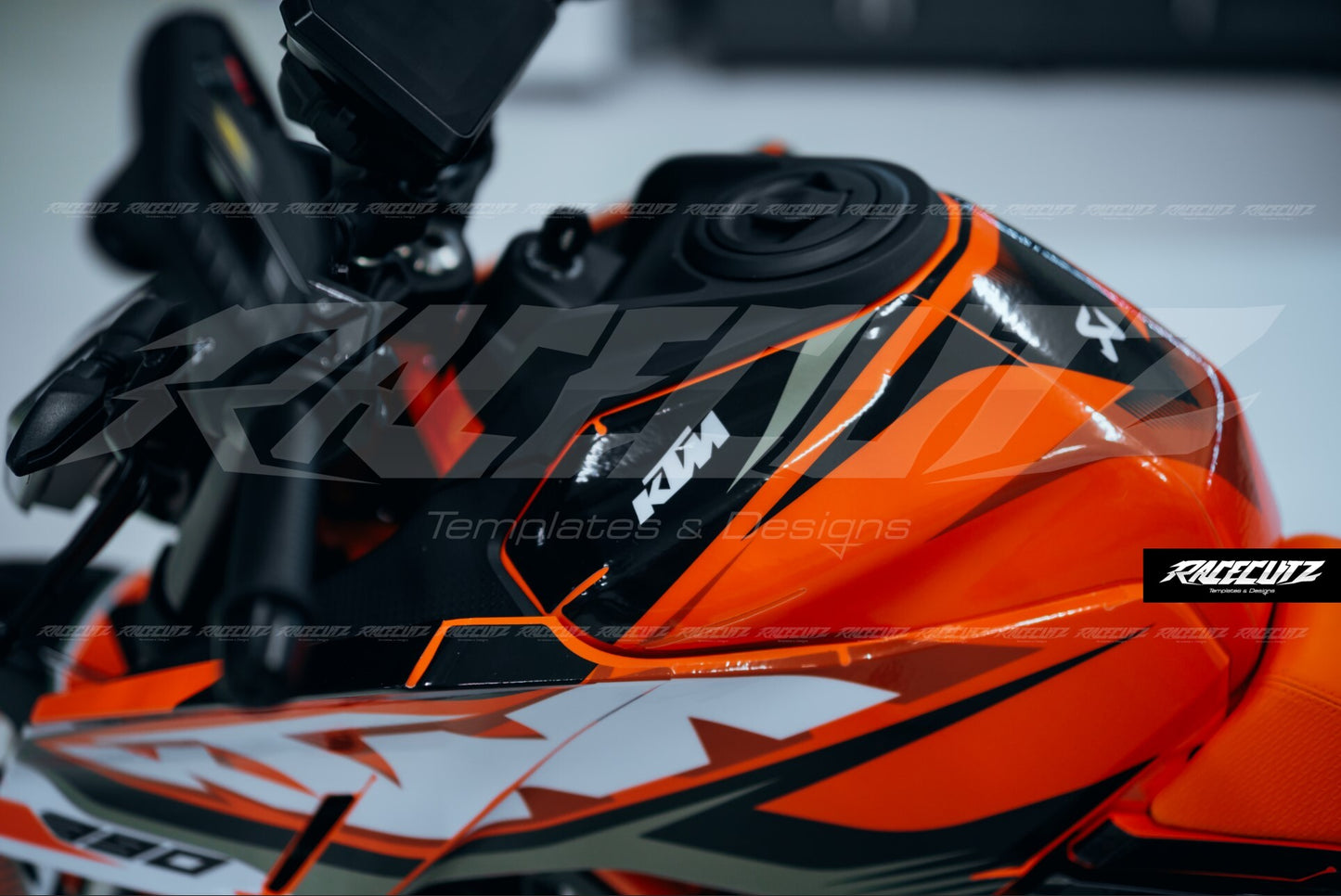 KTM 390 DUKE 2024-2026 TEMPLATE