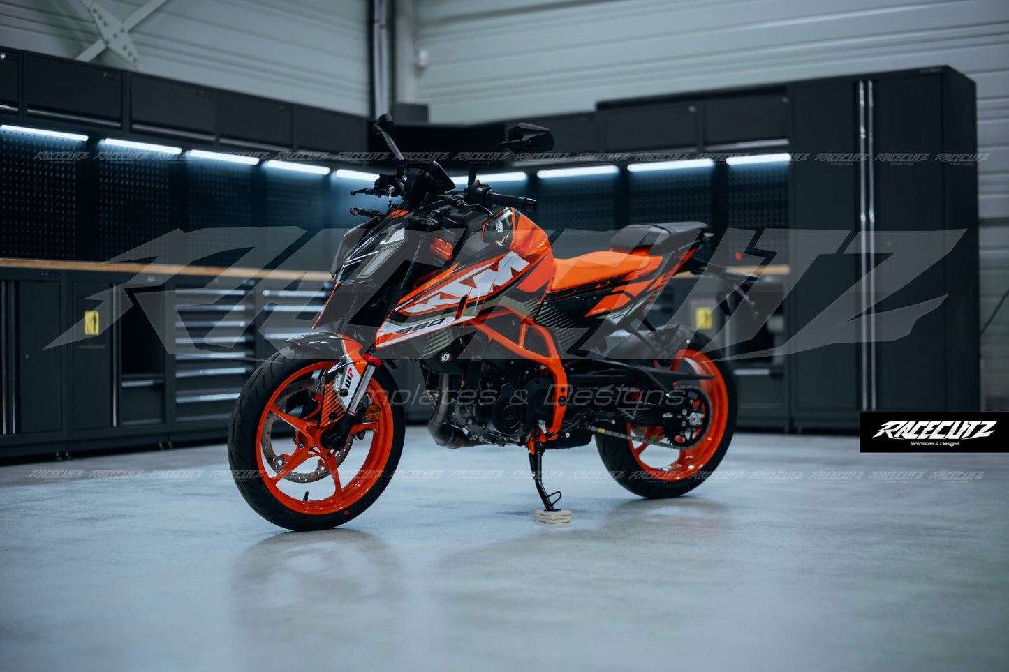 KTM 390 DUKE 2024-2026 TEMPLATE