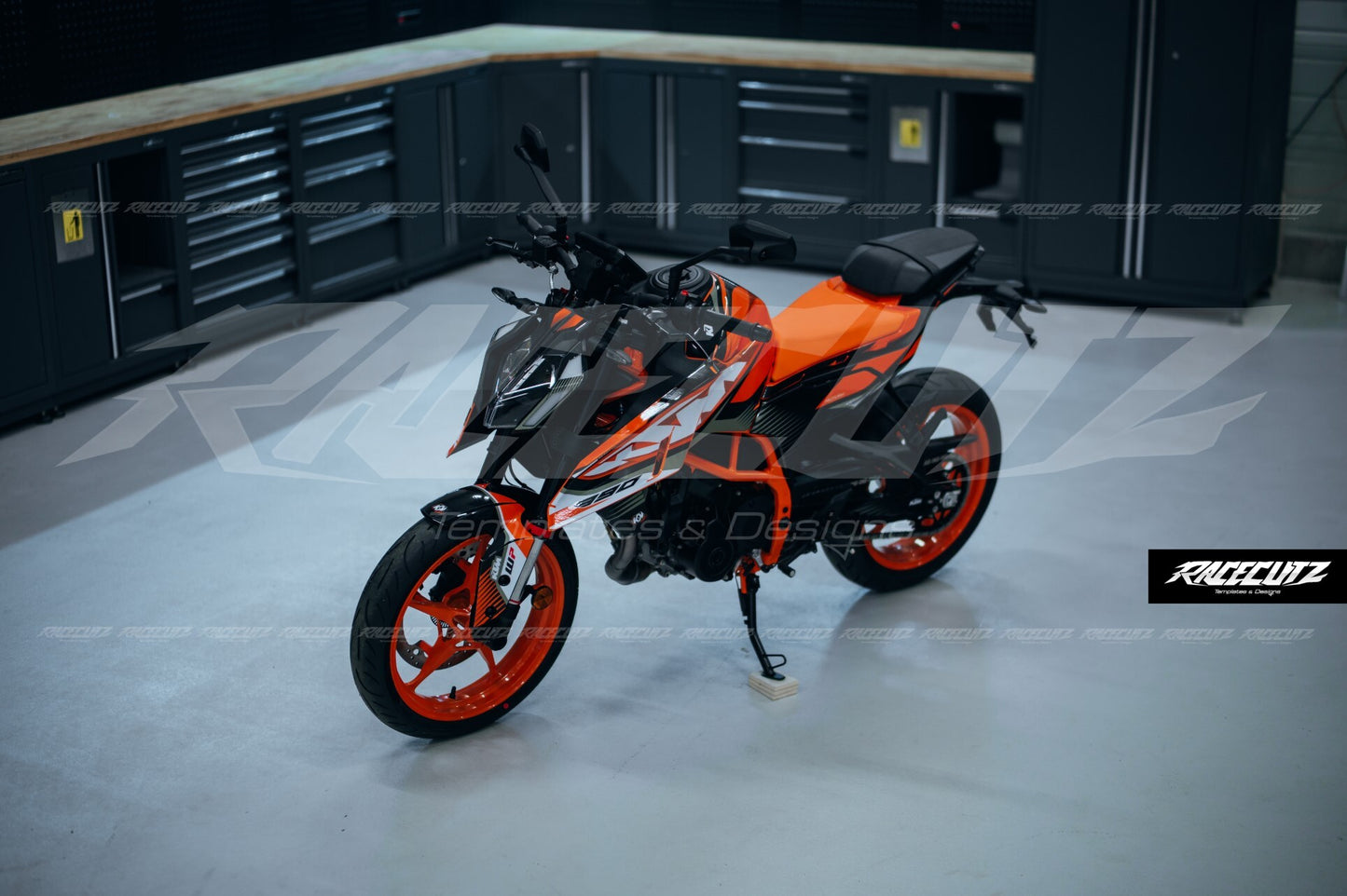 KTM 390 DUKE 2024-2026 TEMPLATE