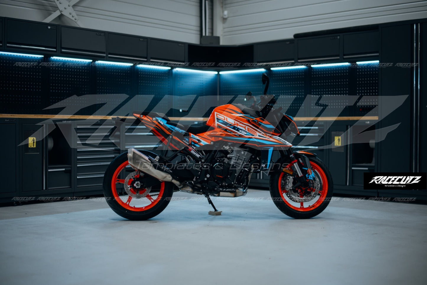 KTM 990 DUKE R 2024-2026 TEMPLATE