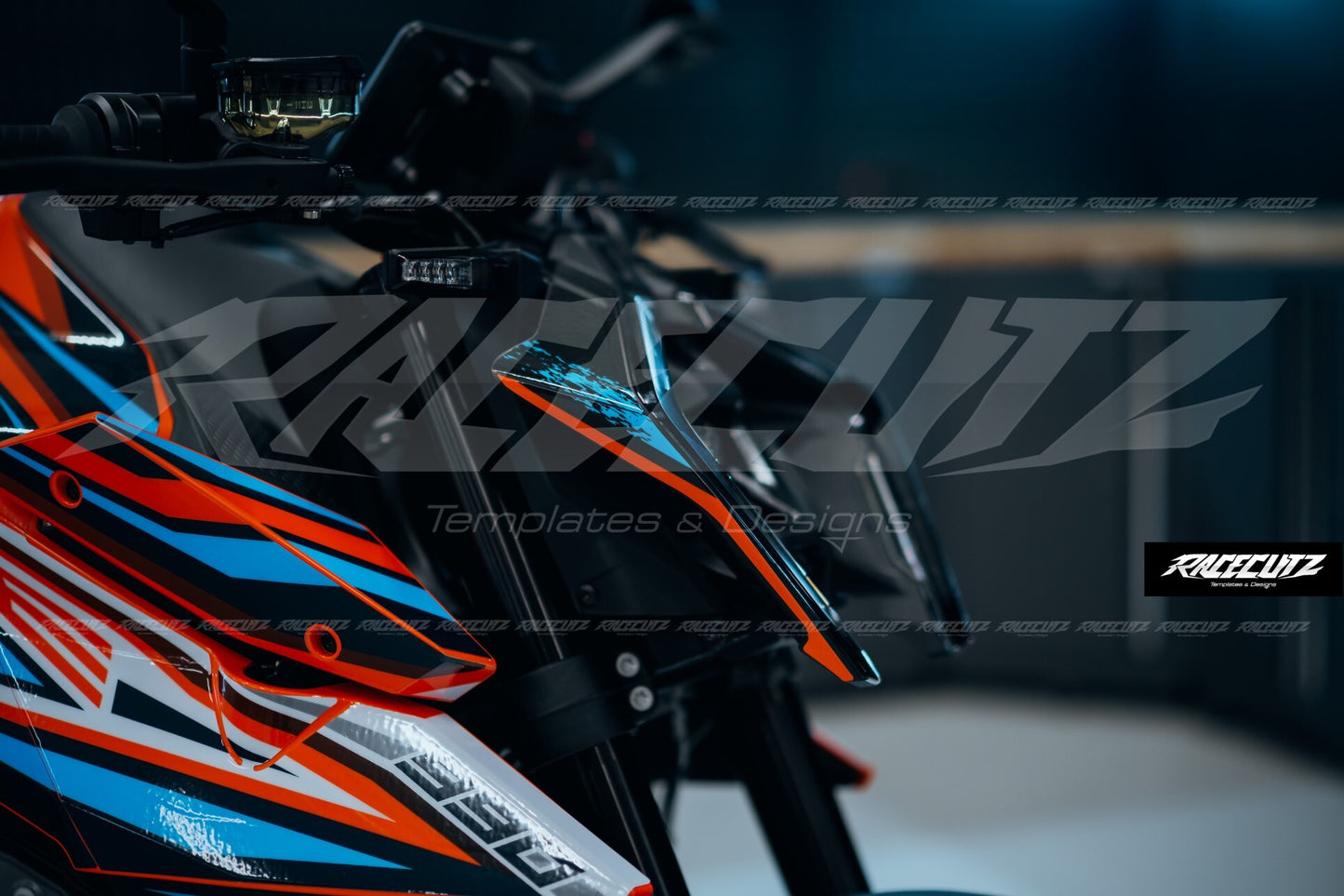 KTM 990 DUKE R 2024-2026 TEMPLATE