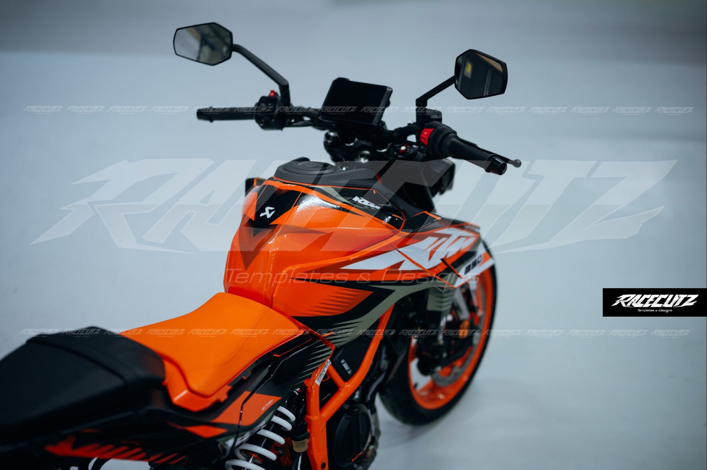 KTM 390 DUKE 2024-2026 TEMPLATE