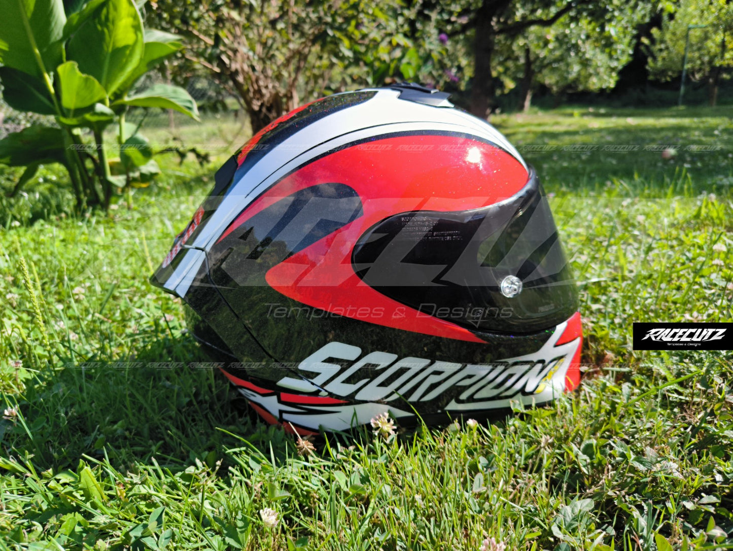 SCORPION EXO R1 - SIZE XSMALL & SMALL & MEDIUM TEMPLATE