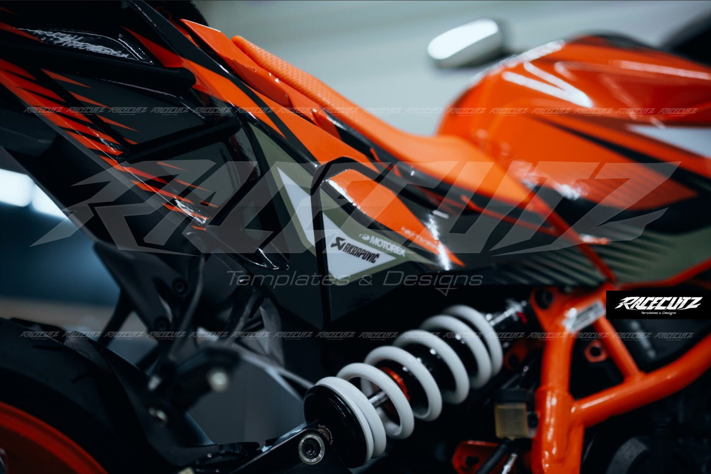 KTM 390 DUKE 2024-2026 TEMPLATE