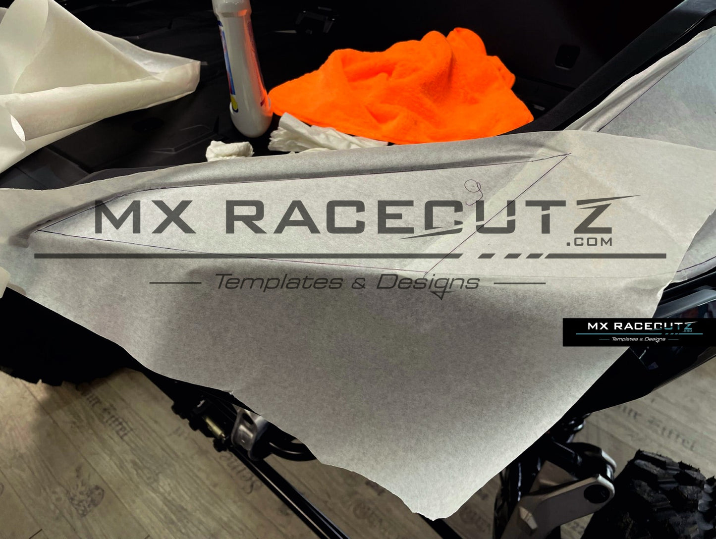 CAN-AM MAVERICK R 2024-2026 - 2 SEATER TEMPLATE