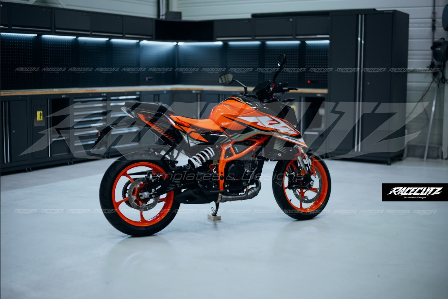 KTM 390 DUKE 2024-2026 TEMPLATE