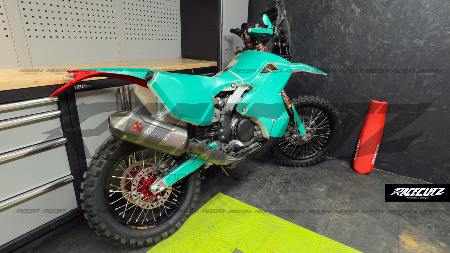 HONDA CRF450RX RALLY 2025 TEMPLATE