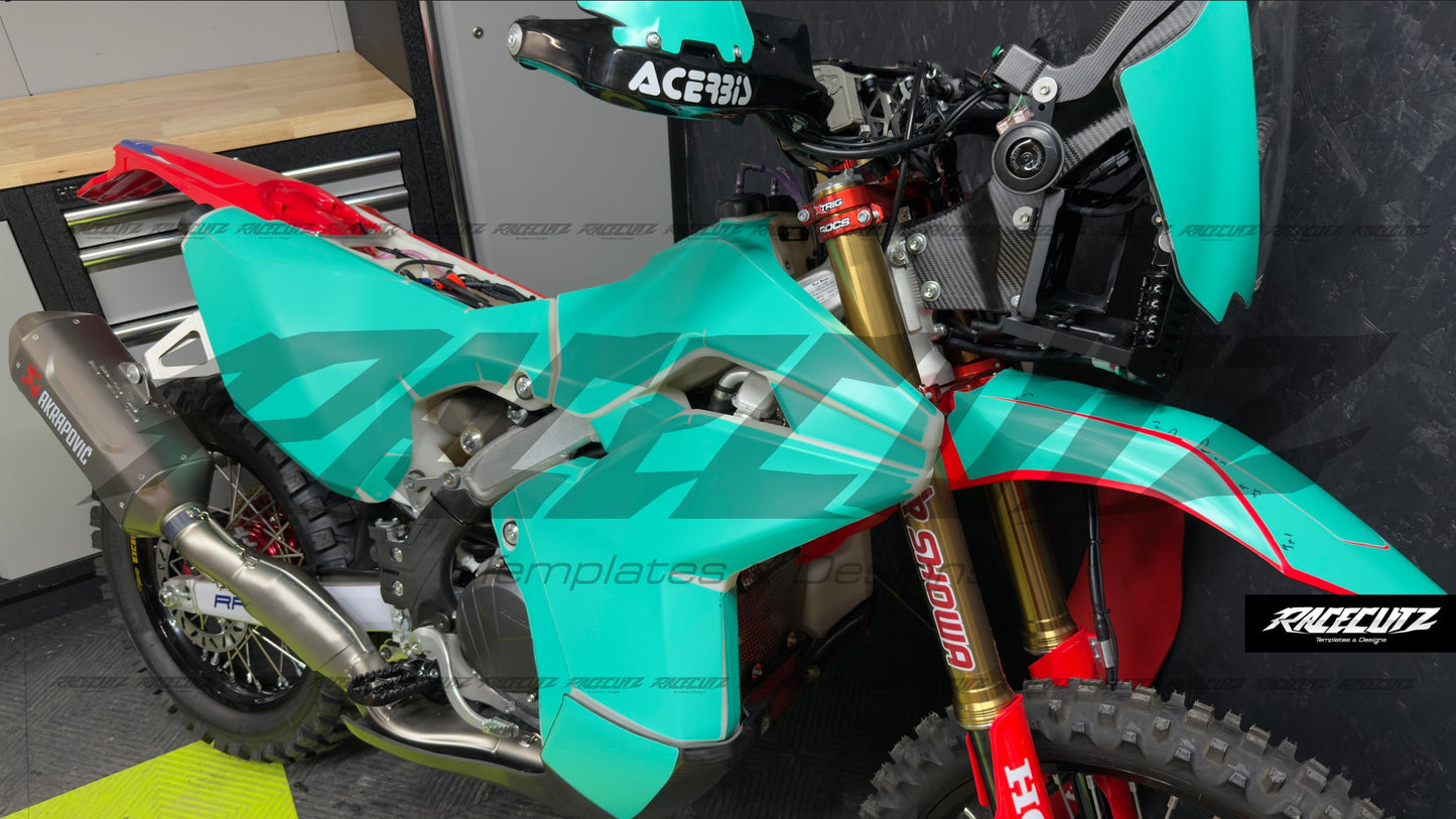 HONDA CRF450RX RALLY 2025 TEMPLATE