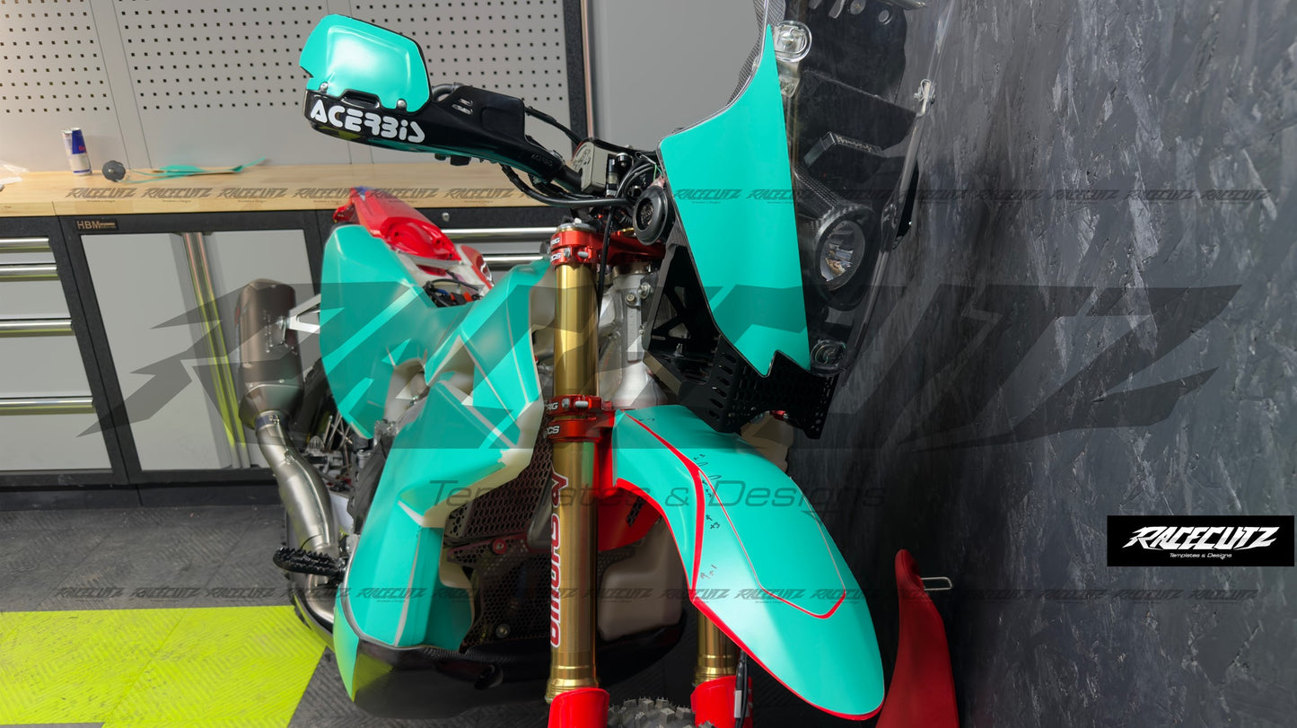 HONDA CRF450RX RALLY 2025 TEMPLATE