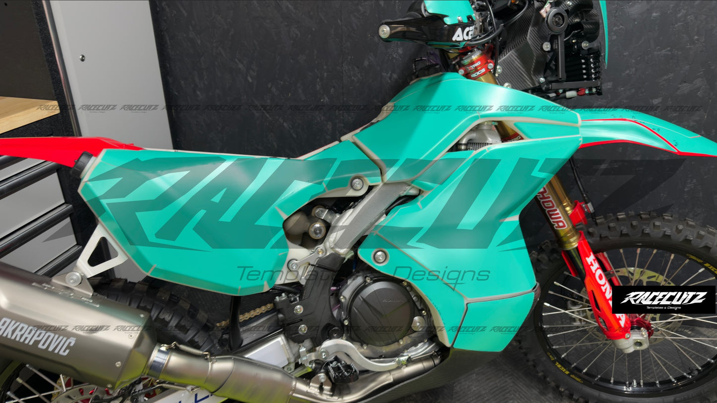 HONDA CRF450RX RALLY 2025 TEMPLATE