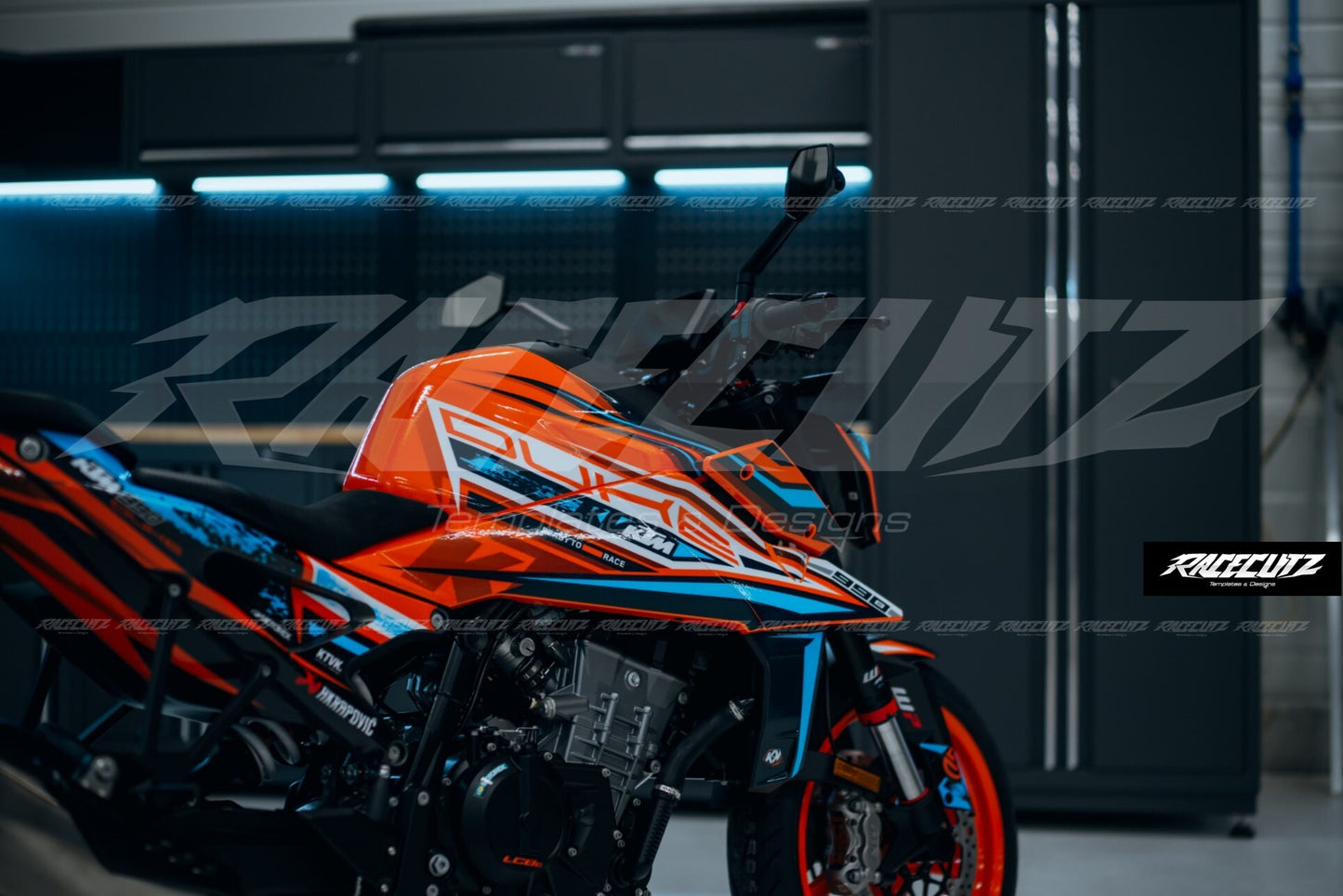 KTM 990 DUKE R 2024-2026 TEMPLATE