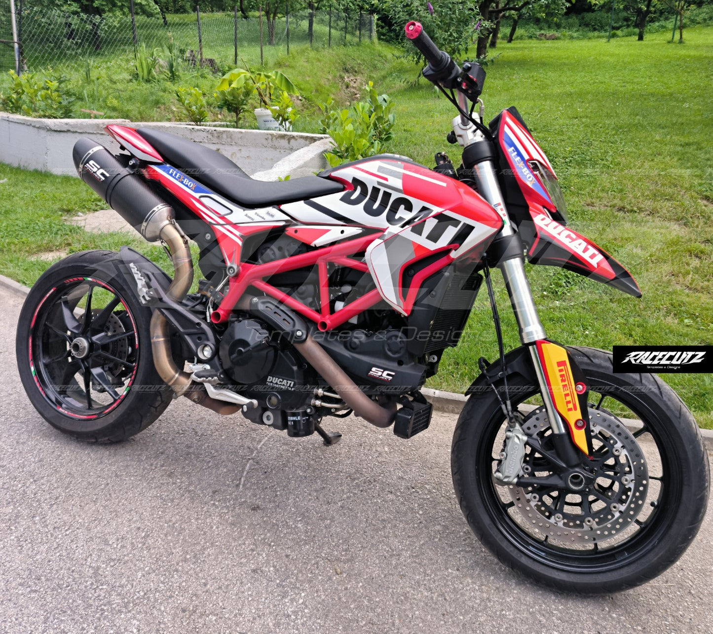DUCATI HYPERSTRADA 939 2013-2016 & HYPERMOTARD 821 & 939 2013-2018 TEMPLATE