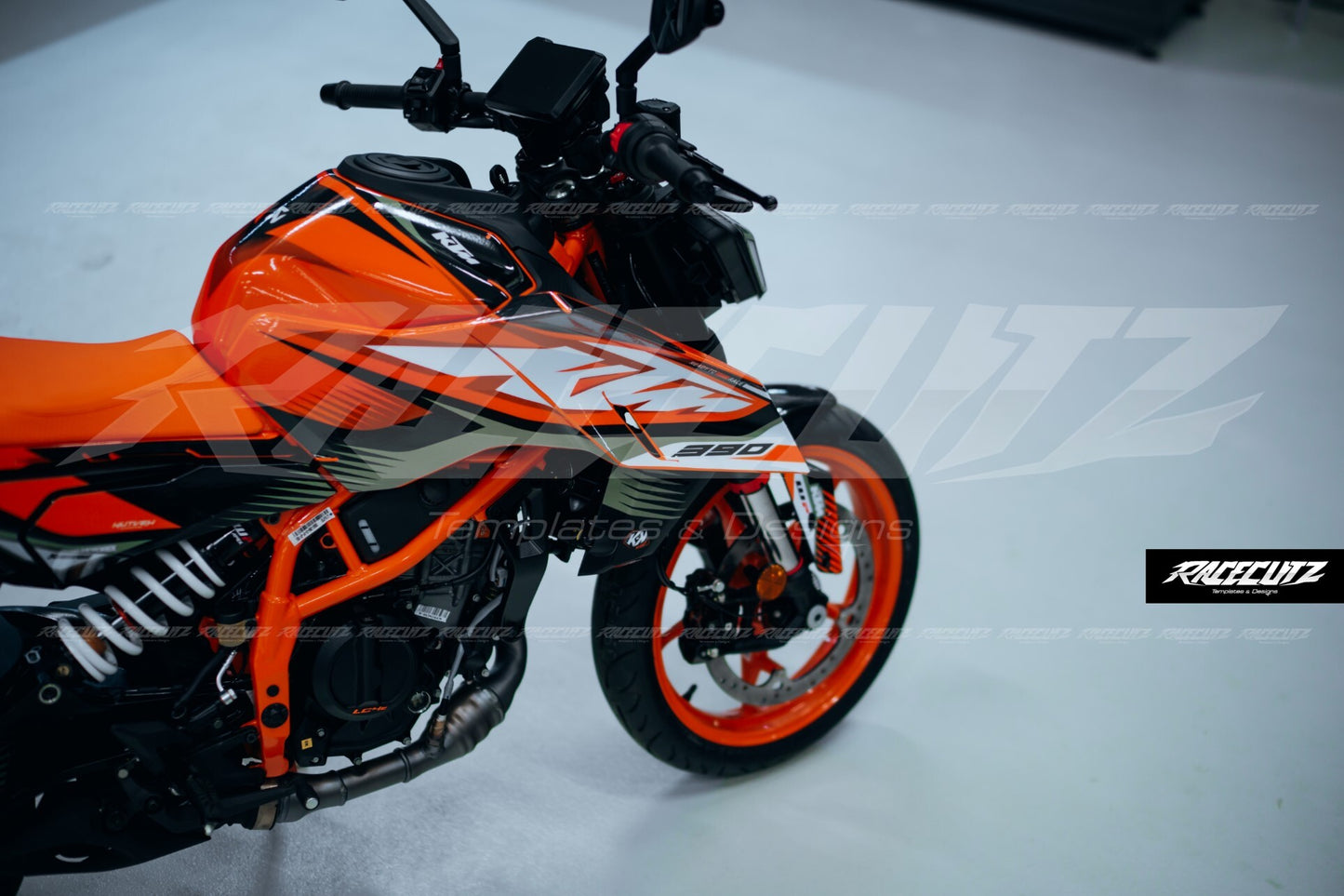 KTM 390 DUKE 2024-2026 TEMPLATE