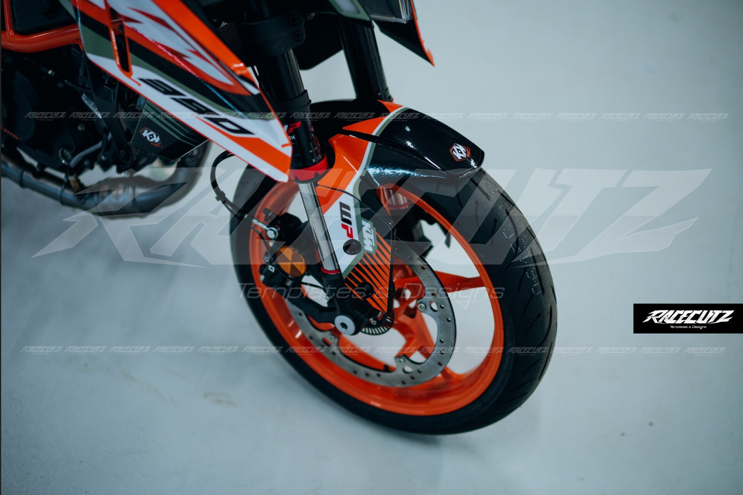 KTM 390 DUKE 2024-2026 TEMPLATE