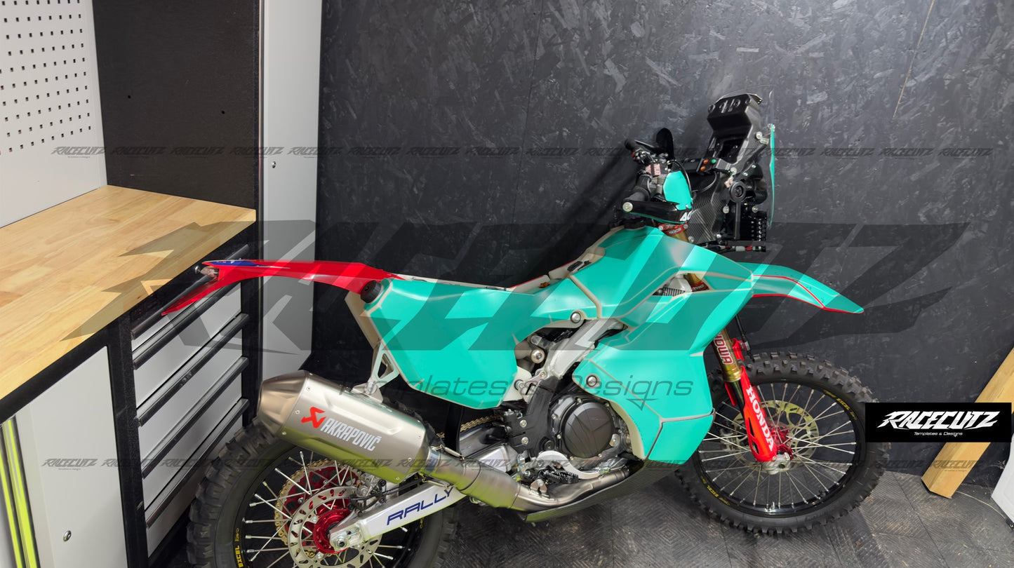 HONDA CRF450RX RALLY 2025 TEMPLATE