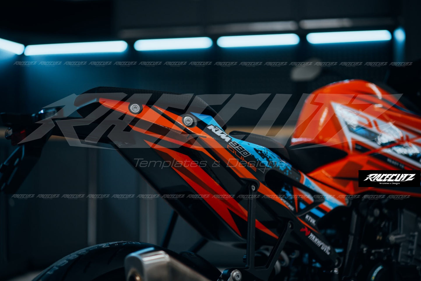 KTM 990 DUKE R 2024-2026 TEMPLATE