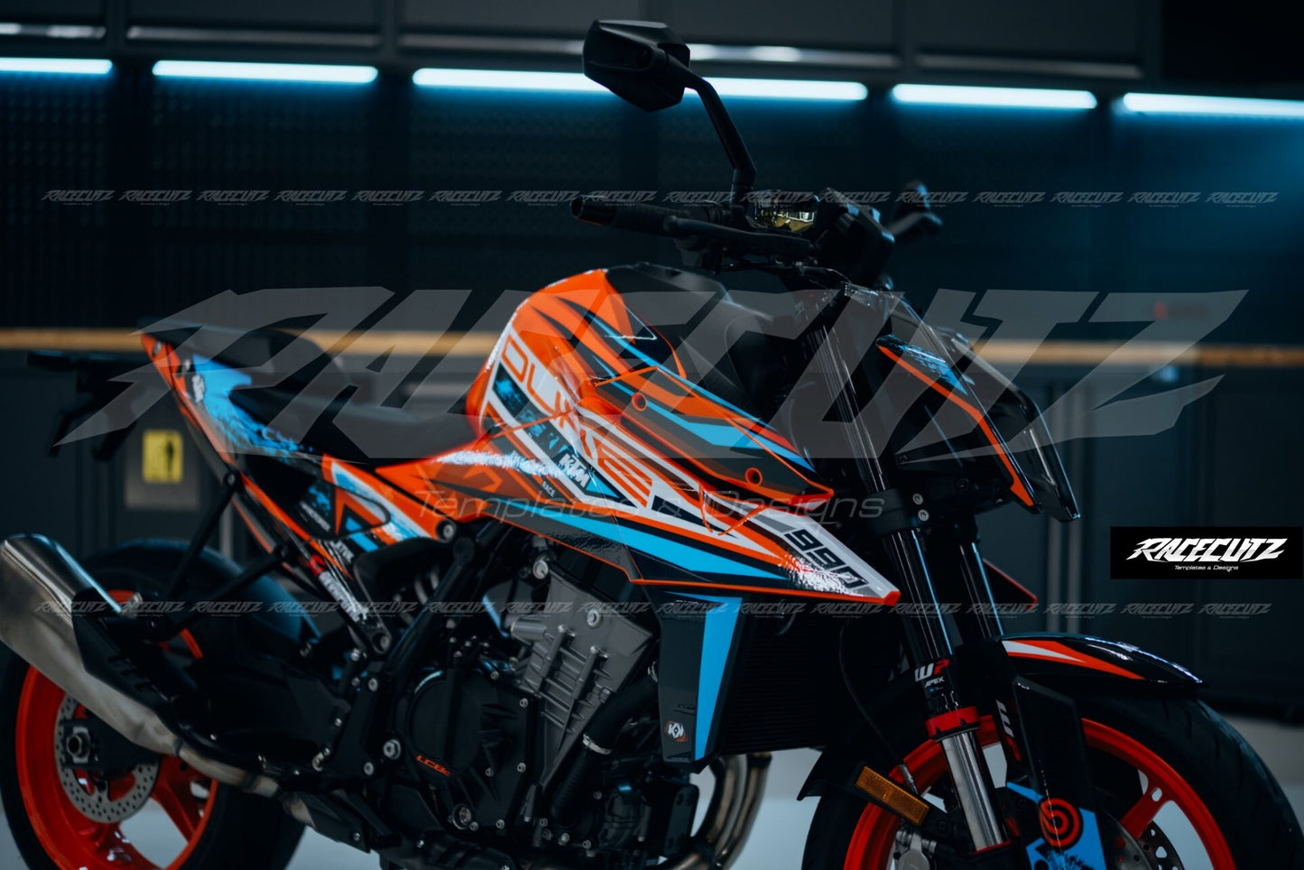 KTM 990 DUKE R 2024-2026 TEMPLATE