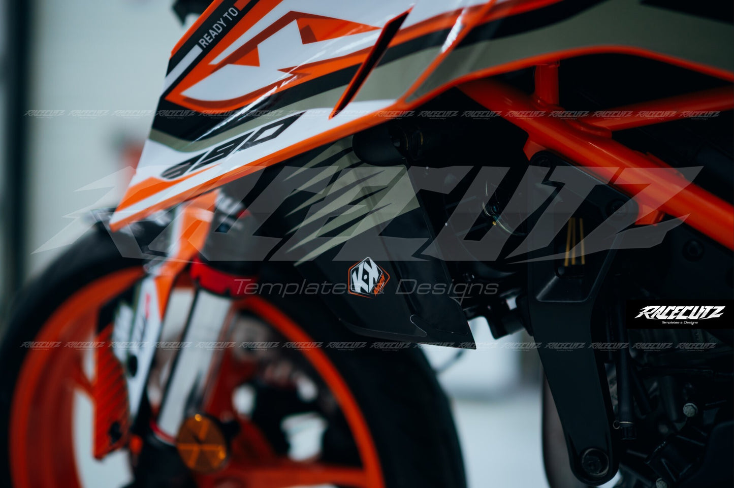 KTM 390 DUKE 2024-2026 TEMPLATE