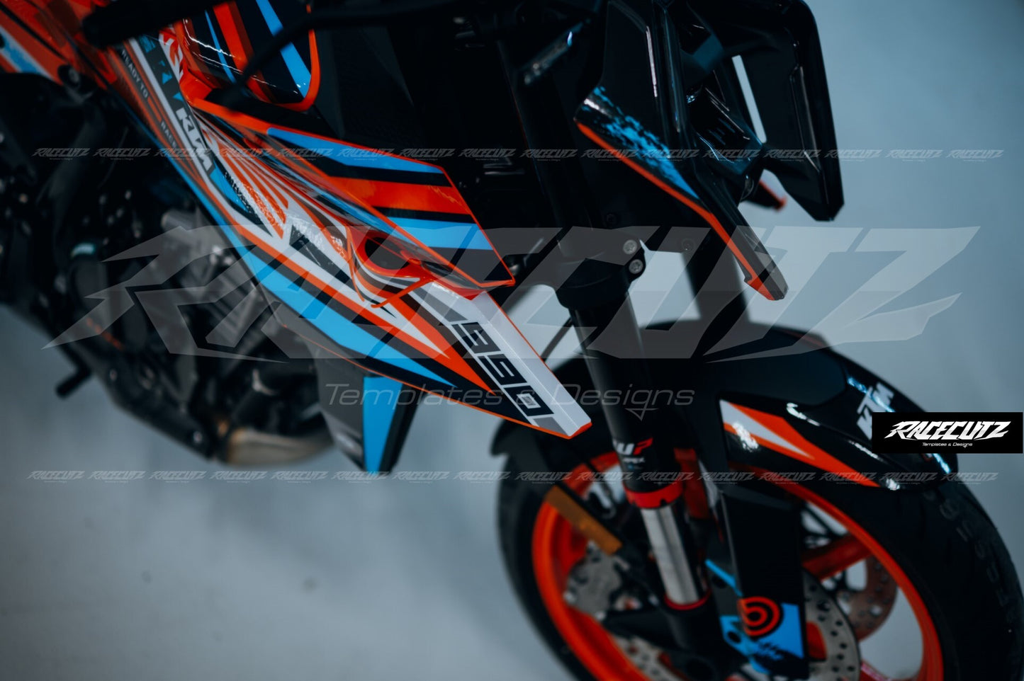 KTM 990 DUKE R 2024-2026 TEMPLATE