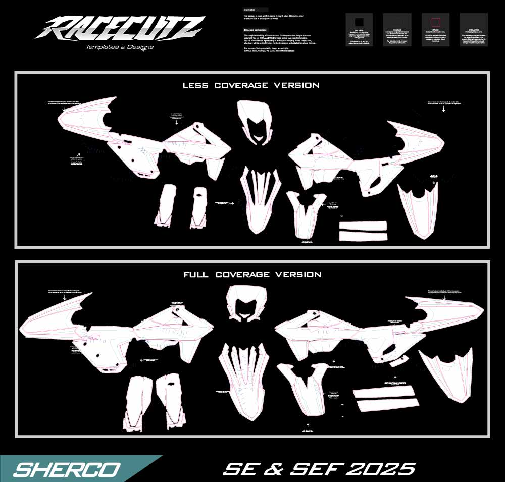 SHERCO SE & SEF 2025-2026 TEMPLATE