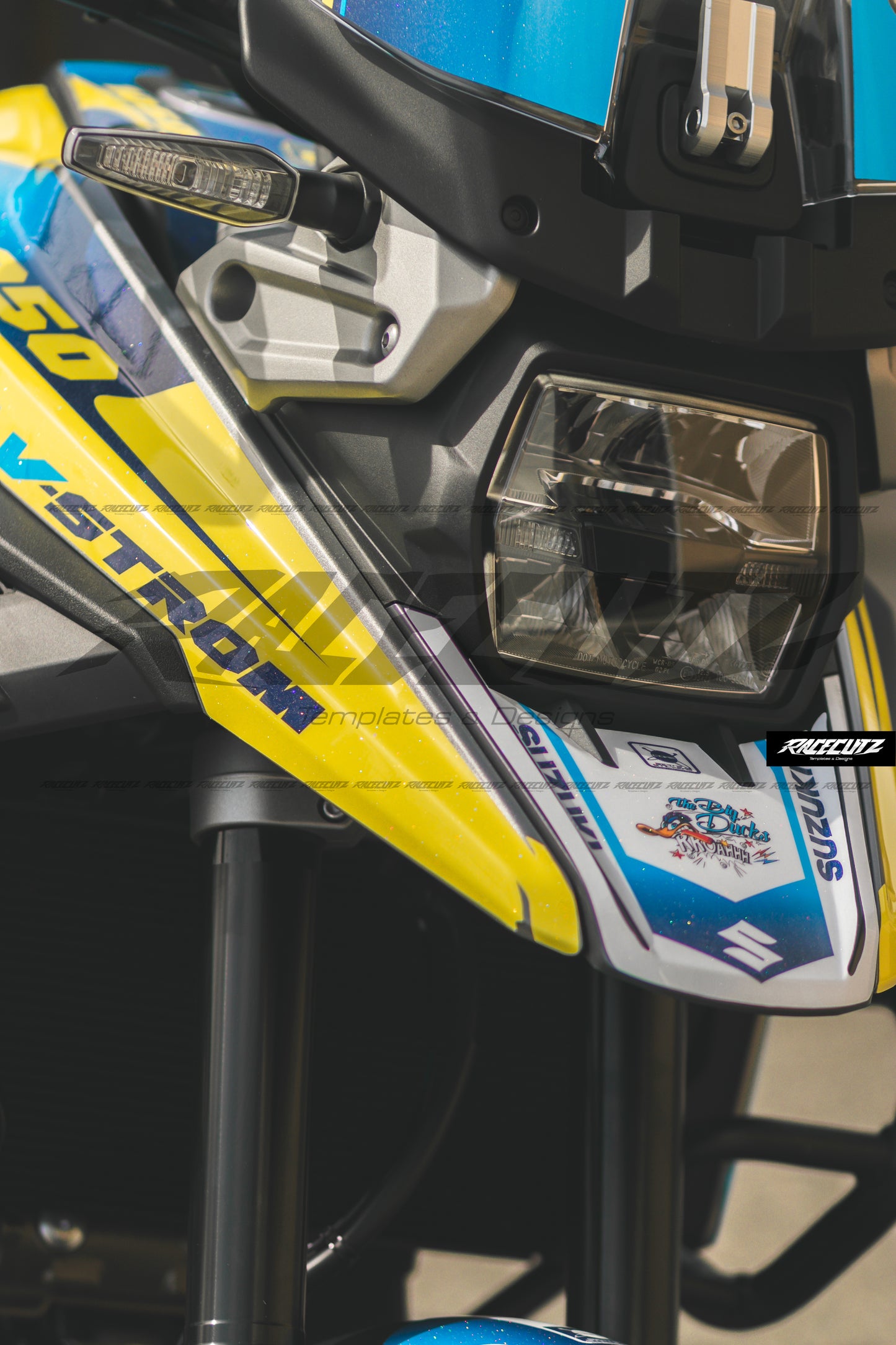 SUZUKI V-STORM DL 1050 DE & RE 2020-2026 TEMPLATE