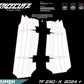 TRIUMPH TF 250+450X 2024-2026 & TF 250E 2025-2026 RADIATOR GUARDS TEMPLATE