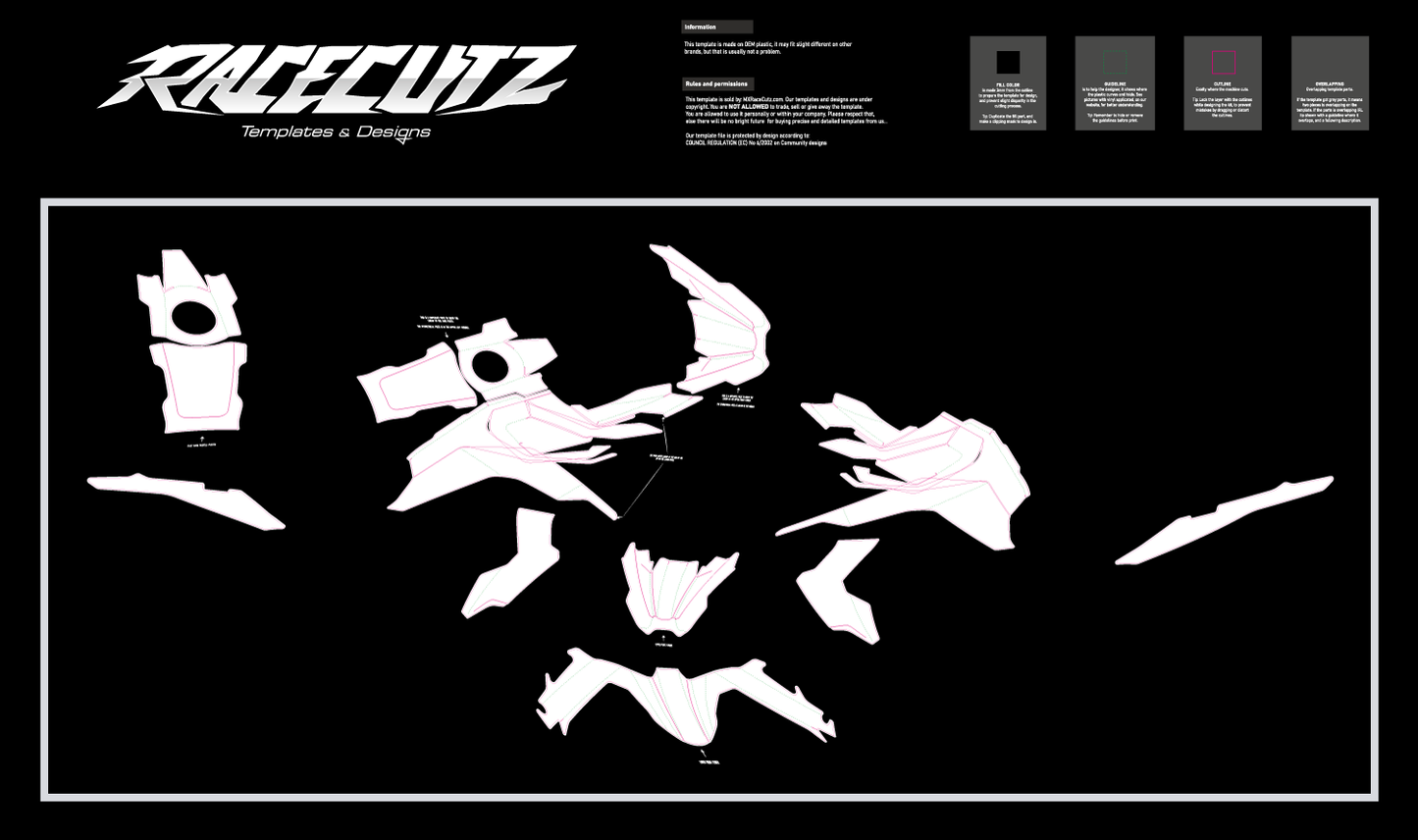 VOGE DS900X 2024-2026 TEMPLATE