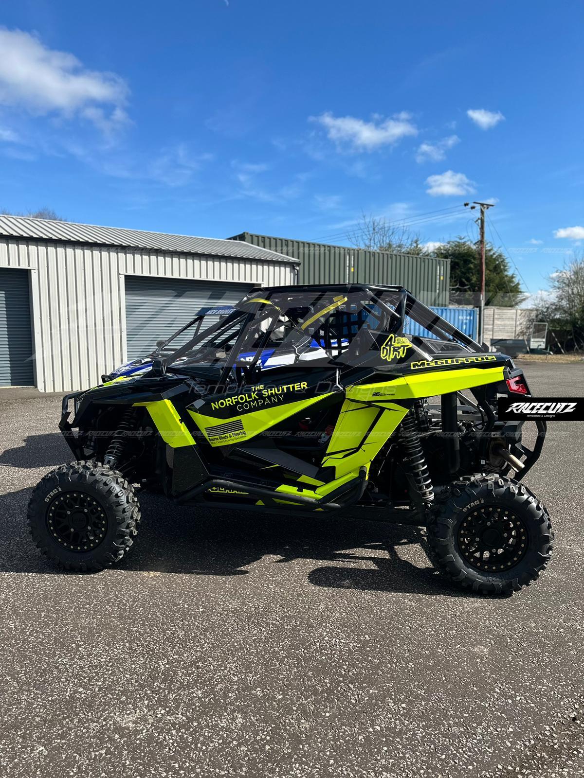 POLARIS RZR PRO XP 2020-2024 & PRO R + TURBO R 2022-2023 - 2 SEATER TEMPLATE