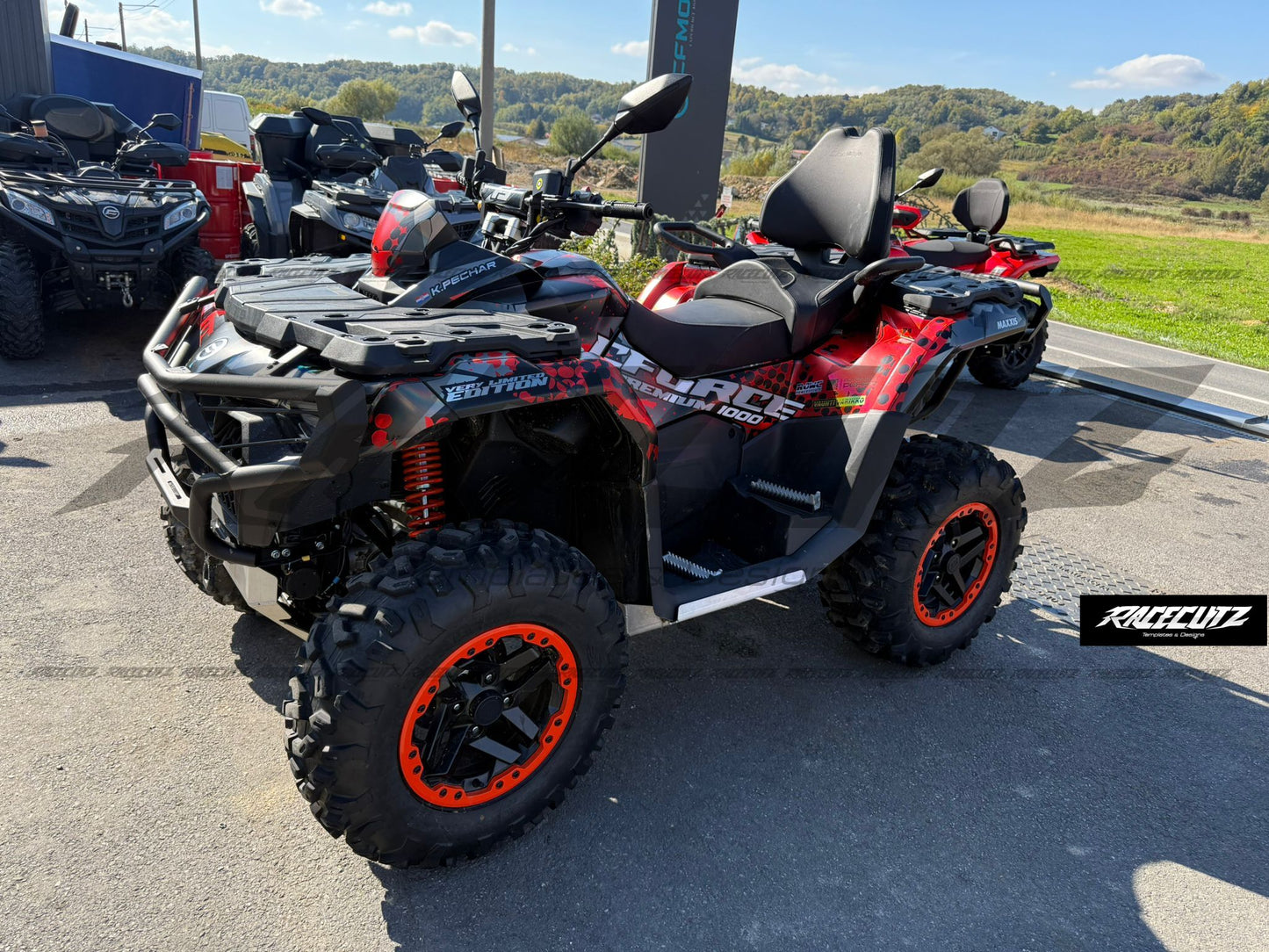 CFMOTO CFORCE 850 & 1000 TOURING/PREMIUM 2024-2026 TEMPLATE