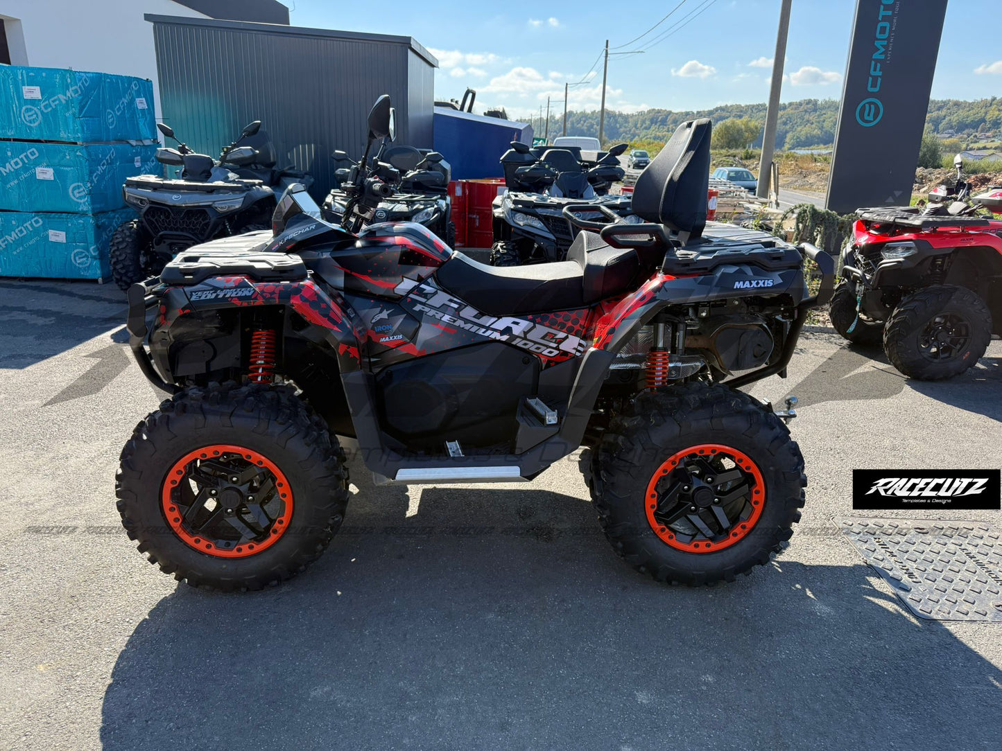 CFMOTO CFORCE 850 & 1000 TOURING/PREMIUM 2024-2026 TEMPLATE