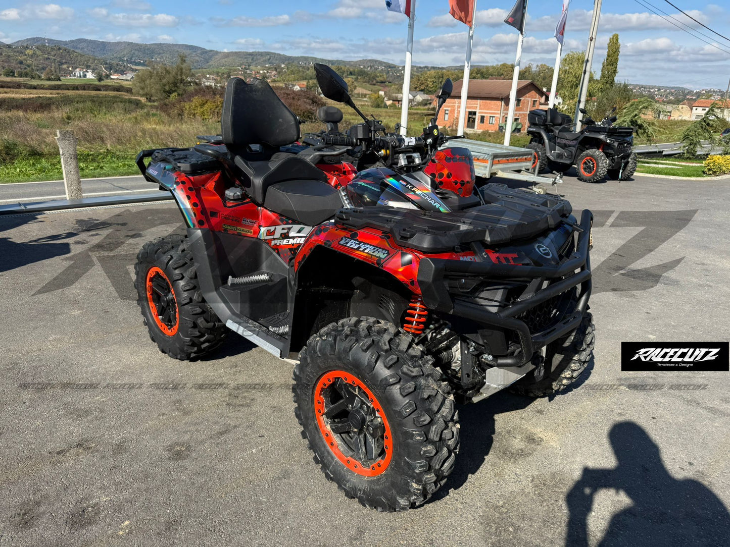 CFMOTO CFORCE 850 & 1000 TOURING/PREMIUM 2024-2026 TEMPLATE