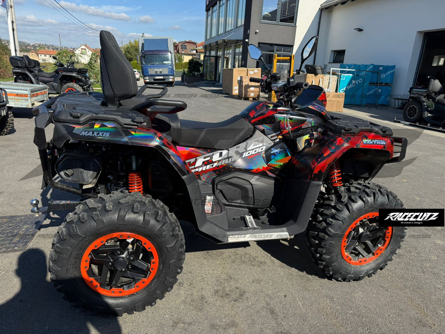 CFMOTO CFORCE 850 & 1000 TOURING/PREMIUM 2024-2026 TEMPLATE