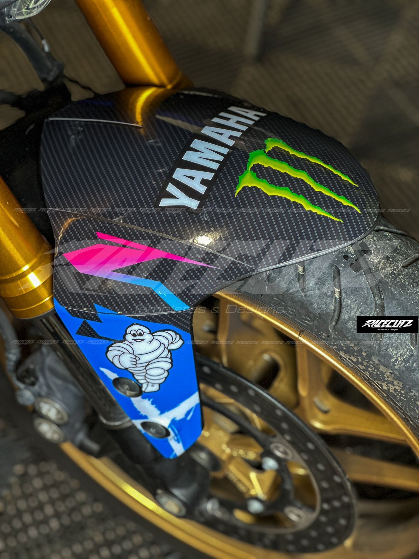 YAMAHA TRACER 9 GT 2021-2024 TEMPLATE