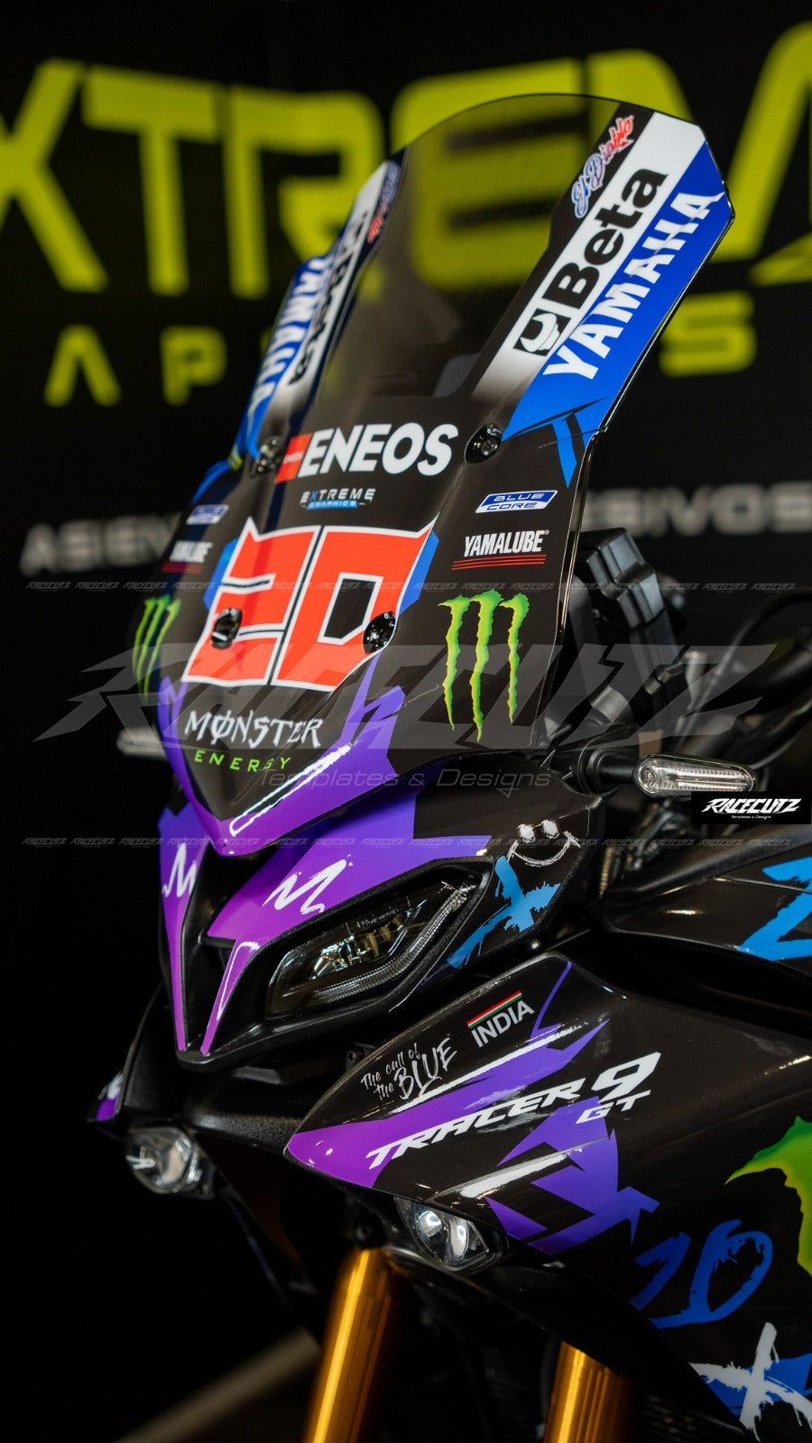 YAMAHA TRACER 9 GT 2021-2024 TEMPLATE