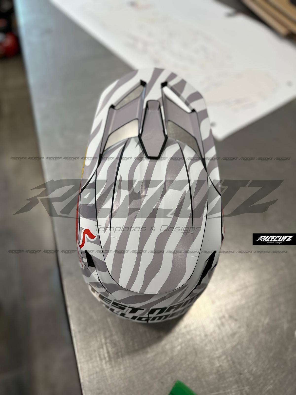 FOX V1 2024+ SIZE LARGE TEMPLATE